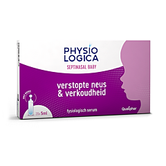 Physiologica Septinasal Neusspoeling Baby's & Peuters - 20x5ml Unidoses