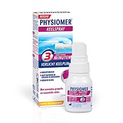 Physiomer Keelspray Honing-Citroensmaak 20ml