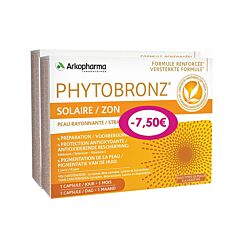 Arkopharma Phytobronz Solaire Peau Rayonnante 2x30 Gélules