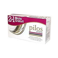 Pilos Forte Cheveux & Ongles Sains 6x30 Gélules PROMO 2+1 Mois GRATUIT