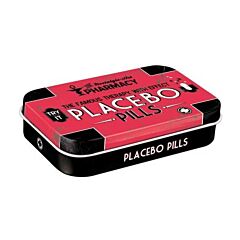 Placebo Pills Bonbons à la Menthe Boîte Métalisée 15g