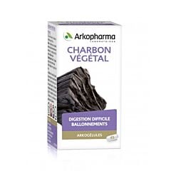Arkopharma Arkogélules Charbon Végétal Digestion Difficile Ballonnements 45 Gélules