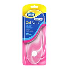 Scholl Gel Activ Flat Shoes Chaussures Plates Semelles 1 Paire