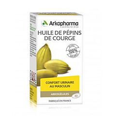 Arkopharma Arkogélules Huile de Pépins de Courge Confort Urinaire Masculin 60 Gélules