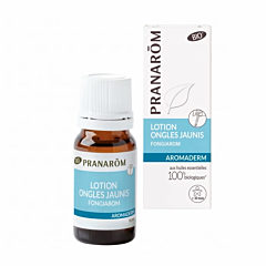 Pranarôm Aromaderm Lotion Ongles Jaunes Flacon 10ml