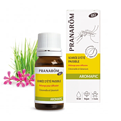 Pranarôm Aromapic Soirée d'Eté Paisible Diffusion Huile Essentielle Flacon 10ml