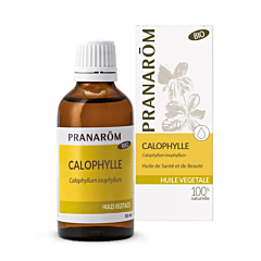 Pranarôm Huile Végétale Calophylle Bio Flacon 50ml