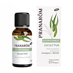 Pranarôm Les Diffusables Eucalyp'Pur Diffusion Huiles Essentielles Flacon 30ml