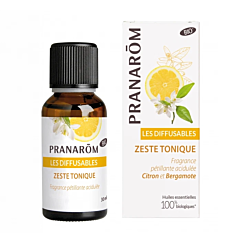 Pranarôm Les Diffusables Zeste Tonique Diffusion Huiles Essentielles Flacon 30ml