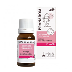 Pranarôm PranaBB Diffusion Citronelle Bio Flacon 10ml