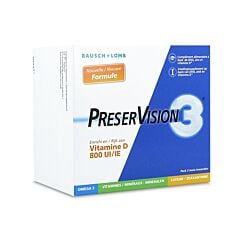 PreserVision 3 + Vitamine D 800UI 180 Gélules NF