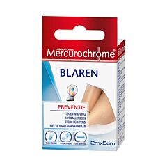 Mercurochrome Sparadrap Prévention Ampoules 2mx5cm 1 Pièce