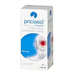 Priciasol 1mg/ml Solution pour Pulvérisation Nasale Spray 20ml
