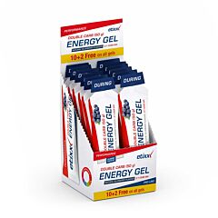 Etixx Double Carb Pro Line Energy Gel Blueberry 12x60ml