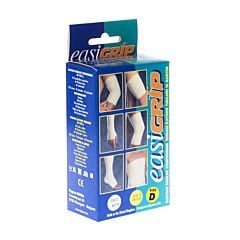 Easigrip Bandage Elastique Tubulaire de Maintien Blanc - Taille D - 7,50cmx1m - 1 Rouleau