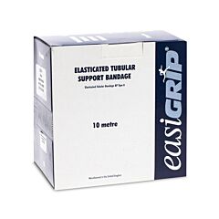 Easigrip Bandage Elastique Tubulaire de Maintien Blanc - Taille F - 10cmx10m - 1 Rouleau