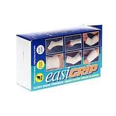 Easigrip Bandage Elastique Tubulaire de Maintien Blanc - Taille F - 10cmx1m - 1 Rouleau