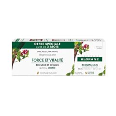 Klorane KeratinCaps Force & Vitalité Cheveux & Ongles 3x30 Gélules NF