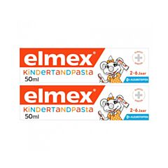 Elmex Kindertandpasta 2-6 Jaar Duo Promo 2x50ml