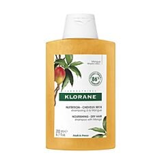 Klorane Shampooing à la Mangue Cheveux Secs Flacon 200ml NF