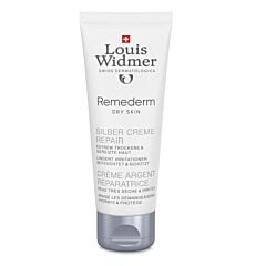 Louis Widmer Remederm Crème Argent Réparatrice Sans Parfum Tube 75ml