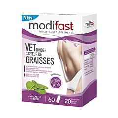 Modifast Capteur de Graisses avec Nopal 60 Gélules