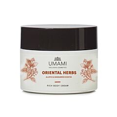 Umami Oriental Herbs Crème Corps Riche Piment & Bois de Santal Pot 250ml