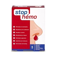 Stop Hémo Steriele Watten Bloedingen 5 Stuks