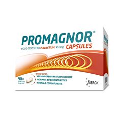 Promagnor Magnésium Hautement Dosé 450mg 90 Gélules