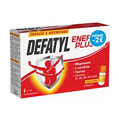 Defatyl Energy Plus 14 Flesjes Promo - €2