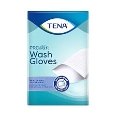 Tena ProSkin Wash Gloves Lingettes-Gants de Toilette 50 Pièces