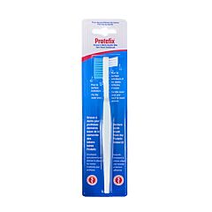 Protefix Brosse à Dents Manuelle Double Tête Prothèse Dentaire 1 Pièce