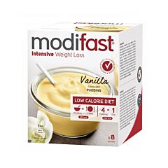 Modifast Intensive Pudding Vanille 8x55g