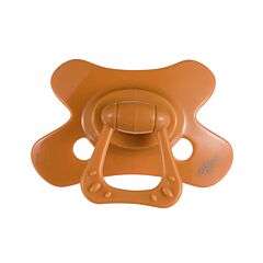 Difrax Fopspeen Natural 12M+ Pumpkin 1 Stuk