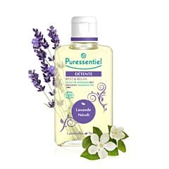 Puressentiel Détente Huile de Massage Bio Lavande Néroli Flacon 100ml