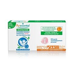 Puressentiel Respiratoire Hygiene Nasale Unidoses Bébé 30x5ml