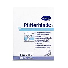 Pütter-Binde Zwachtel 8cmx5m 1 Stuk 