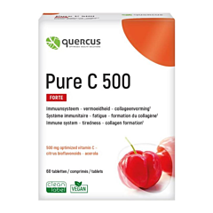 Quercus Pure C 500  - 60 Comprimés