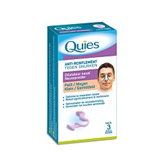 Quies Anti-Ronflement Dilatateur Nasal Taille Petite/Moyenne 1 Pièce