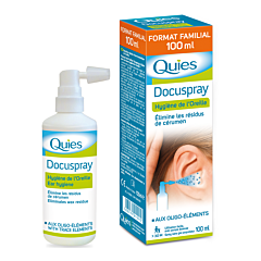 Quies Docuspray Oorhygiene Zonder Drijfgas Spray 100ml