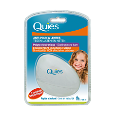 Quies Peigne Electronique Anti-Poux & Lentes 1 Pièce