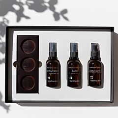 RainPharma Room Spray Box - Houten Stand Met 3 Sprays
