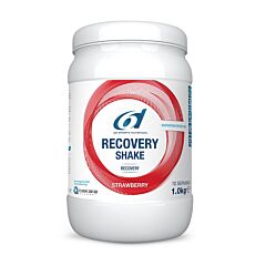 6d Sports Nutrition Recovery Shake Strawberry 1kg NF