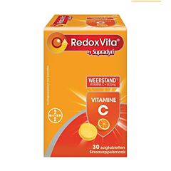 RedoxVita Immunité Vitamine C 500mg Goût Orange 30 Comprimés à Sucer