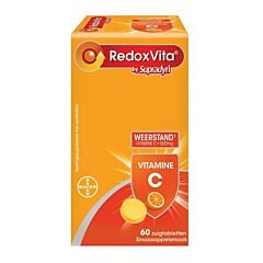 RedoxVita Immunité Vitamine C 500mg Goût Orange 60 Comprimés à Sucer