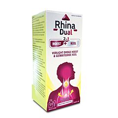 Rhina Dual 2en1 Toux Sèche + Gorge Irritée Sirop Flacon 100ml