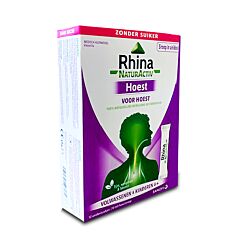 Rhina NaturActiv Toux Adultes & Enfants + de 6 ans 12 Sachets Unidoses 10ml