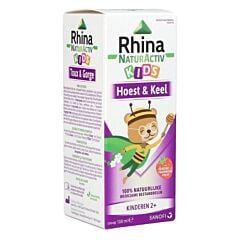 Rhina NaturActiv Kids Hoest Siroop 100ml