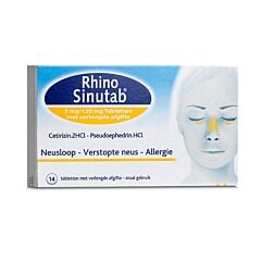 RhinoSinutab 5mg/120mg 14 Comprimés