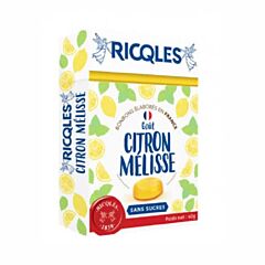 Ricqles Snoepjes Zonder Suiker - Citroenmelisse 40g 